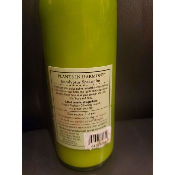 BATH & BODY WORKS Aromatherapy Eucalyptus Spearmint Relax Body Lotion - 6.5 Oz. - Picture 4 of 5